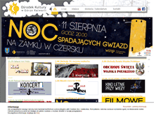 Tablet Screenshot of kulturagk.pl
